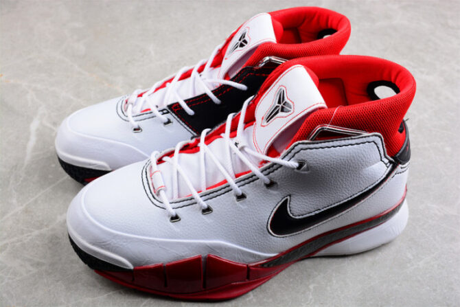 Nike Kobe 1 Protro White Black Red (All Star) AQ2728-102 - Image 9