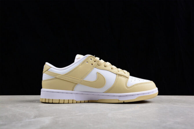 Nike Dunk Low Tan White DV0833-100 - Image 8