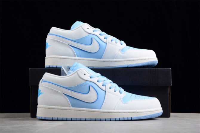 Jordan 1 Low SE Reverse Ice Blue DV1299-104 - Image 4