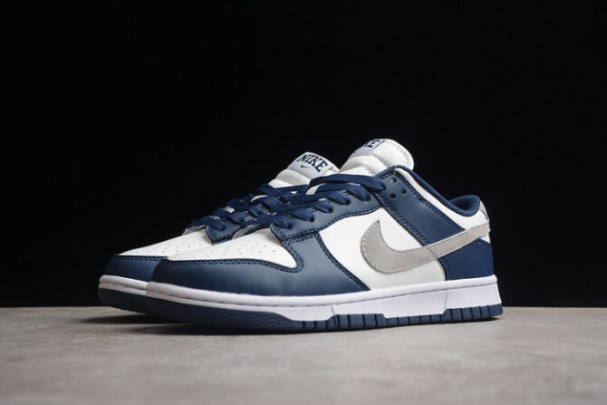 Nike Dunk Low Summit White Midnight Navy FD9749-400 - Image 2