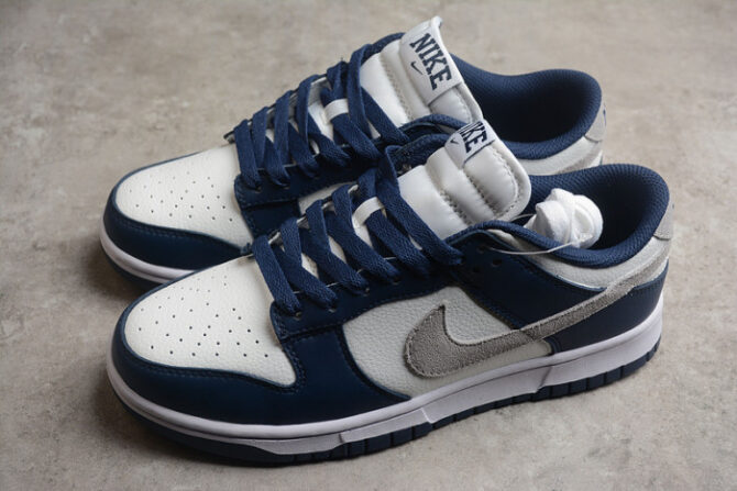 Nike Dunk Low Summit White Midnight Navy FD9749-400 - Image 9