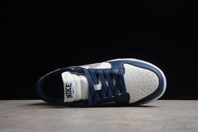 Nike Dunk Low Summit White Midnight Navy FD9749-400 - Image 3