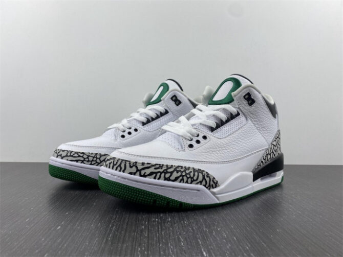 Jordan 3 Retro Oregon Ducks Pit Crew White 594282233 - Image 3