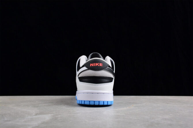 Nike Dunk Low Scrap Black Neutral Grey University Blue White DN5381-001 - Image 4