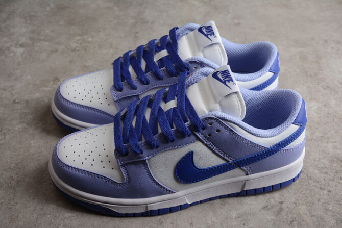 Nike Dunk Low Blueberry (GS) DZ4456-100 - Image 7