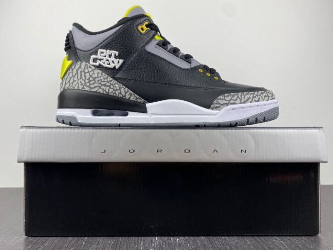 Jordan 3 Retro Oregon Ducks Pit Crew Black HO11-MNJDLS-5 - Image 6