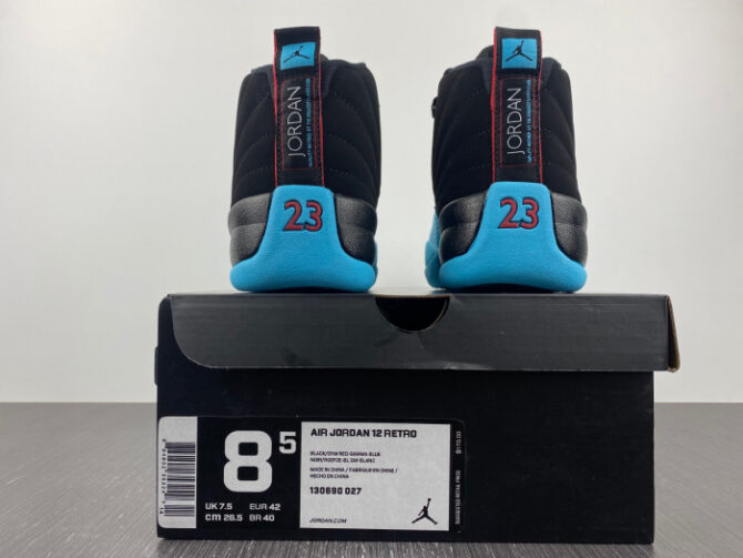 Jordan 12 Retro Gamma Blue 130690-027 - Image 3