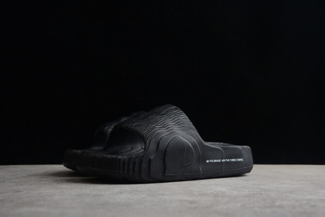 Adidas Adilette 22 Slides Black GX6949 - Image 4