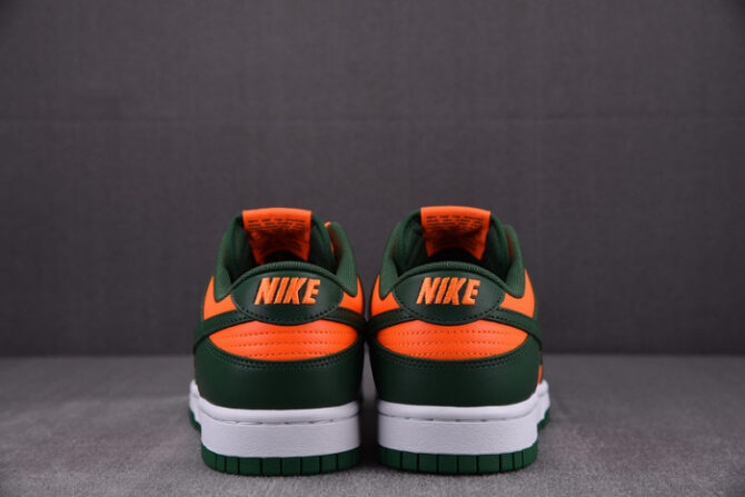 Nike Dunk Low Miami Hurricanes DD1391-300 - Image 7