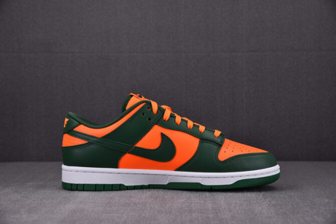 Nike Dunk Low Miami Hurricanes DD1391-300 - Image 3