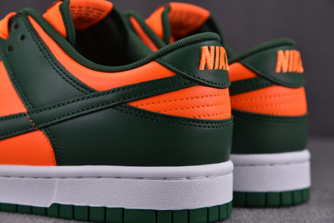 Nike Dunk Low Miami Hurricanes DD1391-300 - Image 2