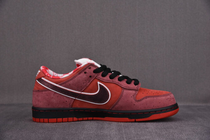 Nike SB Dunk Low Concepts Red Lobster 313170-661 - Image 3