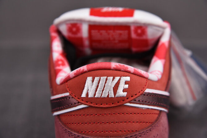 Nike SB Dunk Low Concepts Red Lobster 313170-661 - Image 2