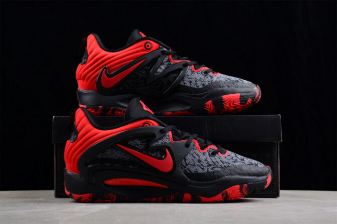 Nike KD 15 EP Black University Red DM1054-003 - Image 6