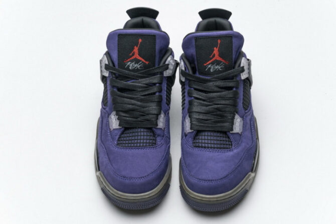 Travis Scott x Air Jordan 4 Retro Purple AJ4-766302 - Image 2