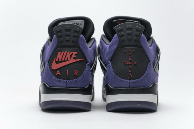 Travis Scott x Air Jordan 4 Retro Purple AJ4-766302 - Image 4