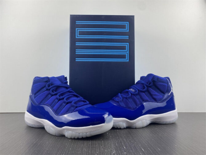 Air Jordan 11 Retro Low ''Legend Blue'' AT7802 - Image 4