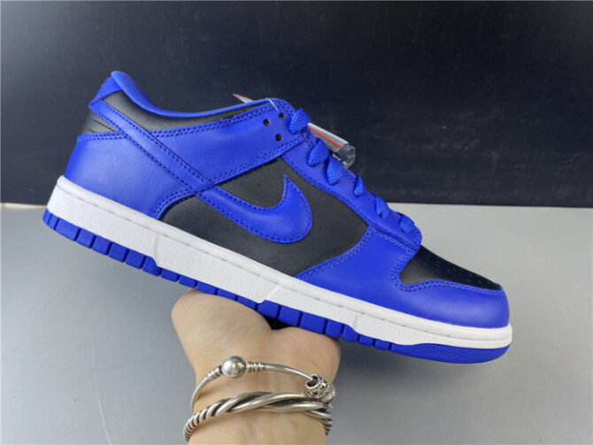 Nike Dunk Low SB Black and Blue CU1726 006 - Image 5