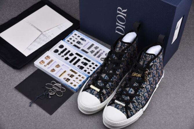 DIOR B23 Oblique Sneaker - Image 7