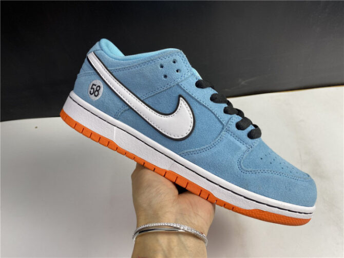 Nike SB Dunk Low Pro Club 58 Gulf x WE CLUB 58 BQ6817-401 - Image 8