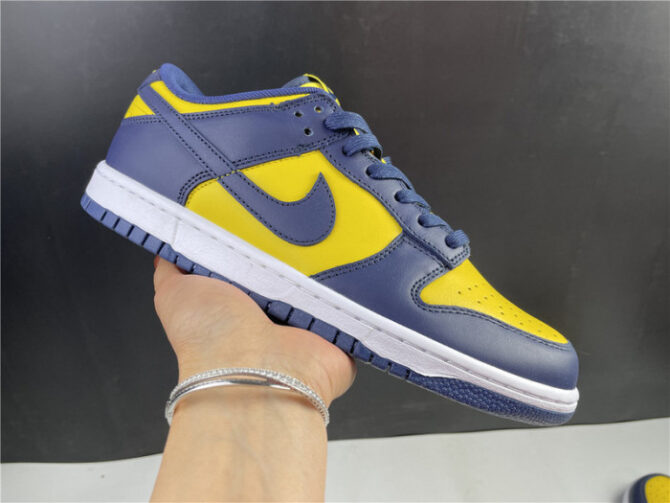 Nike Dunk Low Michigan DD1391-700 - Image 6