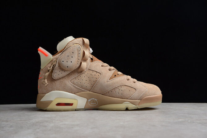 Travis Scott x Air Jordan 6 “British Khaki” DH0690-200 - Image 9