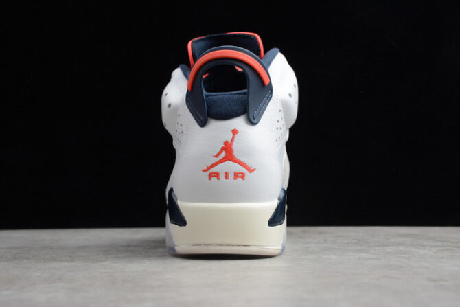 AIR JORDAN 6 RETRO TINKER WHITE/INFRARED 23-NEUTRAL GREY-SAIL 384664-104 - Image 3