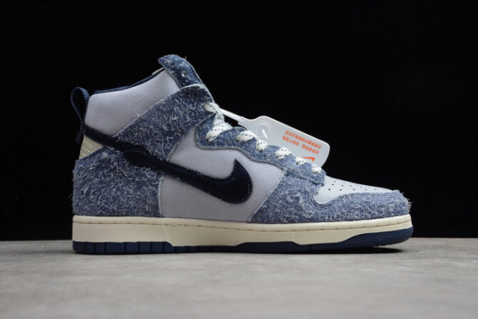 Nike Dunk High AB Notre Midnight Navy CW3092-400 - Image 8