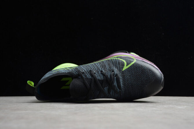 Nike Air Zoom Alphafly Next% Black Electric Green (W) CZ1514-400 - Image 6