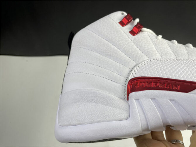 Air Jordan 12 Twist White University Red CT8013-106 - Image 3