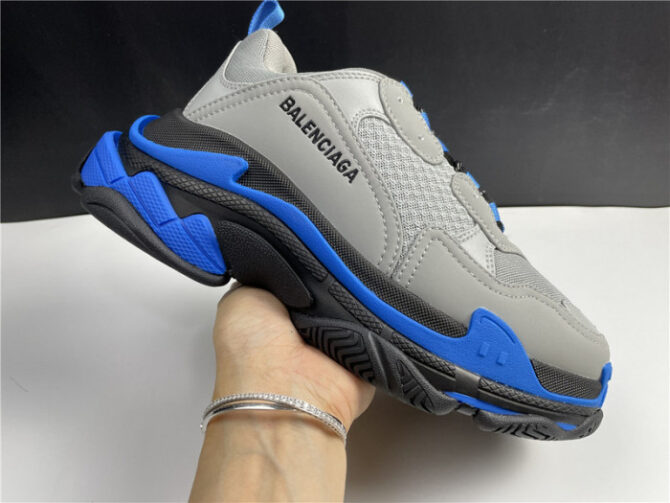 BLCG Sneaker Triple.s.Gomma Grey Blue 536737 W06N1 9018 - Image 6