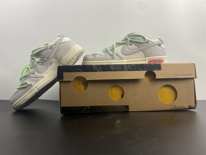 Nike Dunk Low O-W Lot 7 DM1602-108 - Image 4