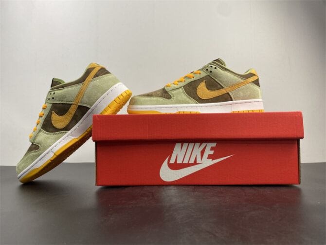 Nike Dunk Low Dusty Olive DH5360-300 - Image 5