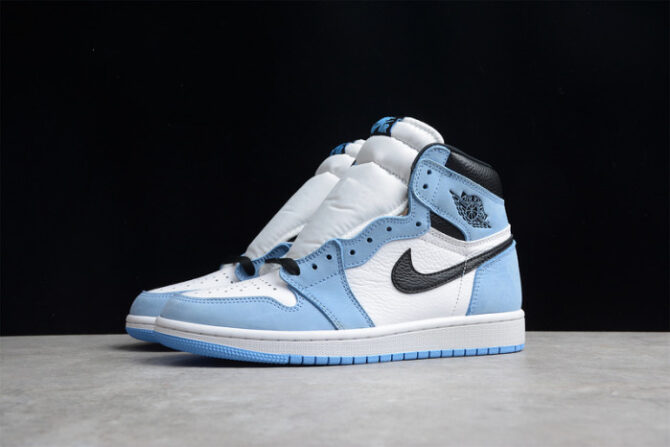 AIR Jordan 1 Retro High White University Blue Black 555088-134 - Image 4