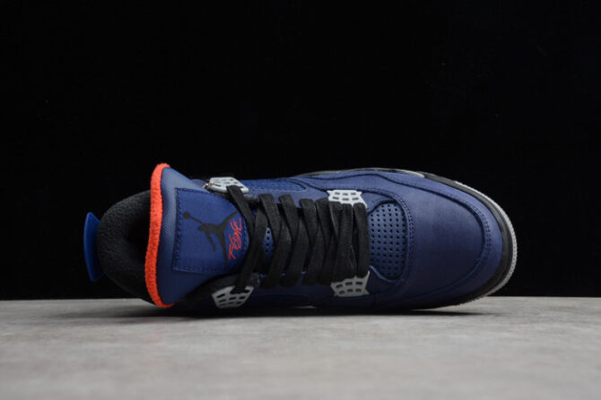 Air Jordan 4 WNTR Loyal Blue Habanero Red Black CQ9597-401 - Image 3