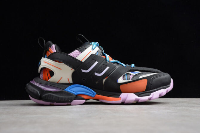 BLCG Sneaker Tess.s.Gomma Black Pink Orange Blue 542023W1GC11054 - Image 5