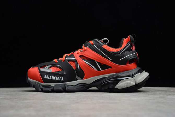 BALENCIAGA Track Trainer Red And Black 542023 W1GB8 5201