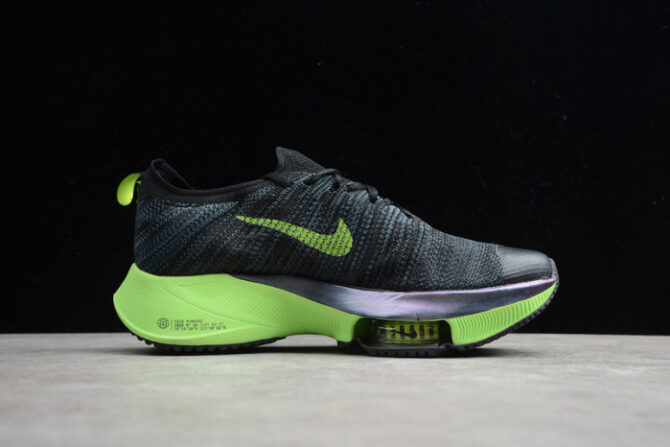 Nike Air Zoom Alphafly Next% Black Electric Green (W) CZ1514-400 - Image 5