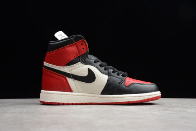 Air Jordan 1 Retro High Bred Toe 555088-610