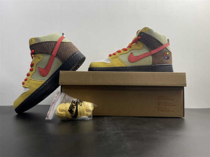 Nike SB Dunk High Color Skates Kebab and Destroy CZ2205-700 - Image 8