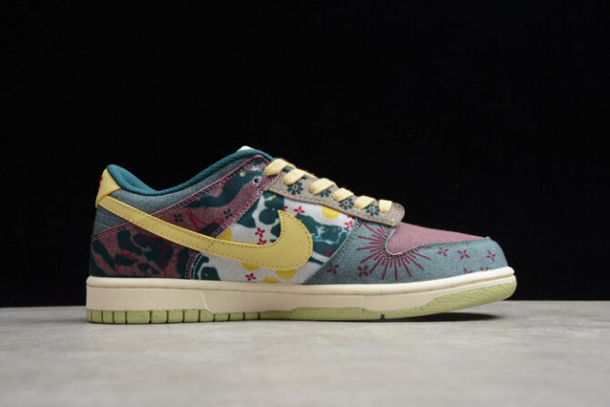 Nike Dunk Low Community Garden CZ9747-900 - Image 4