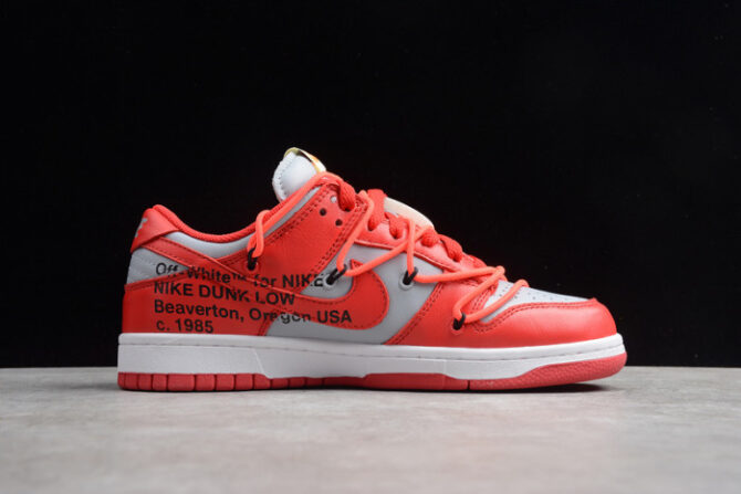 Nike Dunk Low O-W University Red CT0856-600 - Image 3