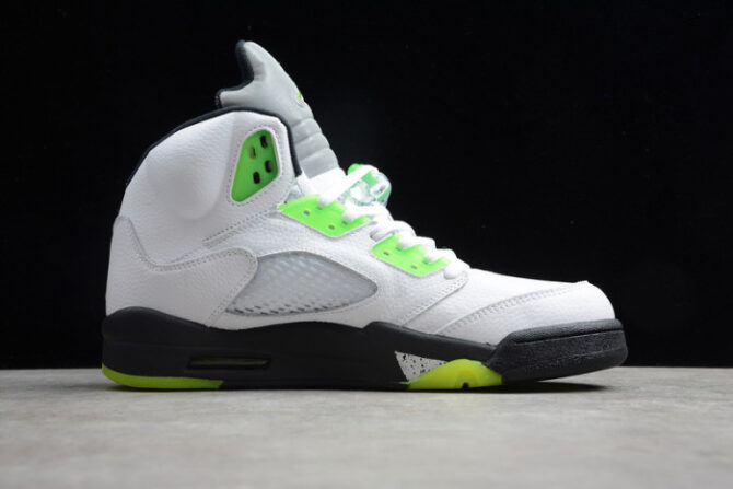 Air Jordan 5 Retro Quai 54 White 467827-105 - Image 7