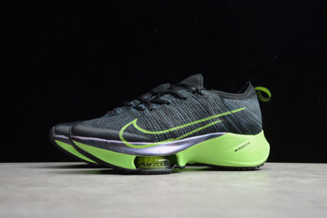 Nike Air Zoom Alphafly Next% Black Electric Green (W) CZ1514-400 - Image 7