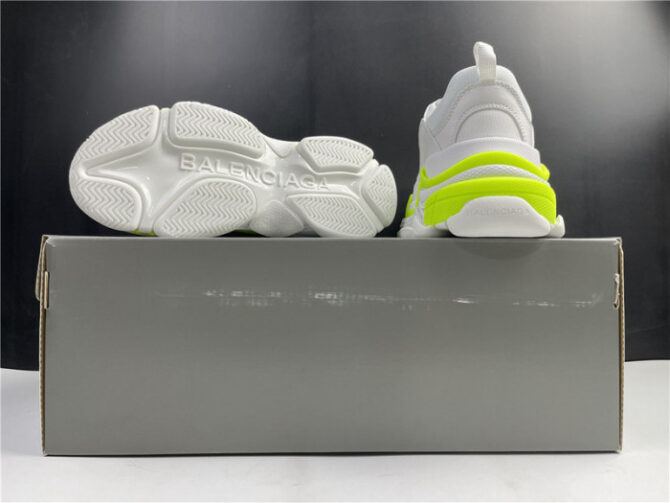 BALENCIAGA Sneaker Triple.s.Gomma Silver White 536737 W0901 9088 - Image 8