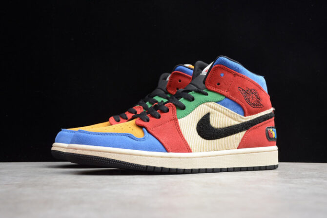 Jordan 1 Mid SE Fearless Blue the Great CU2805-100 - Image 7