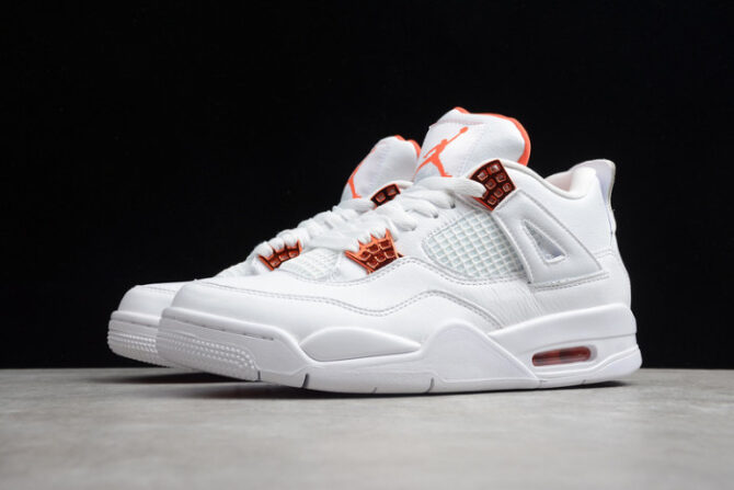 Air Jordan 4 Retro Metallic Orange CT8527-118 - Image 6