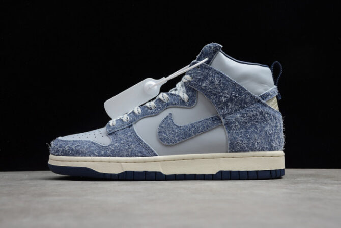 Nike Dunk High AB Notre Midnight Navy CW3092-400 - Image 2