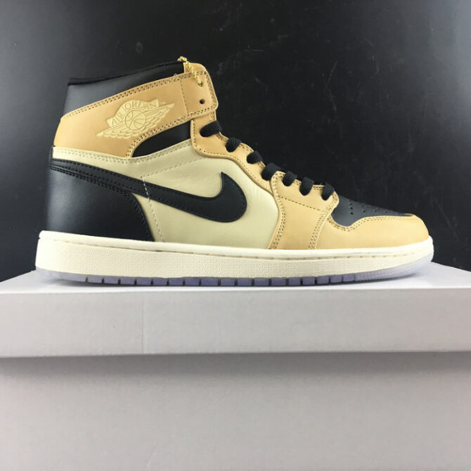 Air Jordan 1 High Premium WMNS Fossil Mushroom AH7389-003 - Image 4