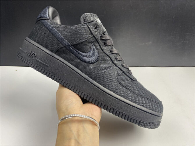 Nike Air Force 1 Low Stussy Black CZ9084-001 - Image 11